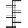 Mexen Jari kúpeľňový radiátor 1005 x 550 mm, 339 W, čierny - W115-1005-550-00-70