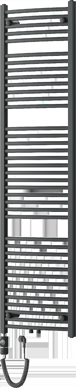 Mexen Ares elektrický radiátor 1800 x 500 mm, 900 W, antracit - W102-1800-500-2900-66