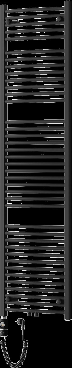 Mexen Ares elektrický radiátor 1800 x 500 mm, 900 W, čierny - W102-1800-500-2900-70