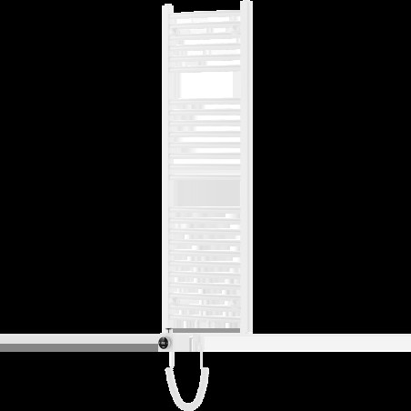 Mexen Ares elektrický ohrievač 1200 x 400 mm, 400 W, biela - W102-1200-400-6400-20