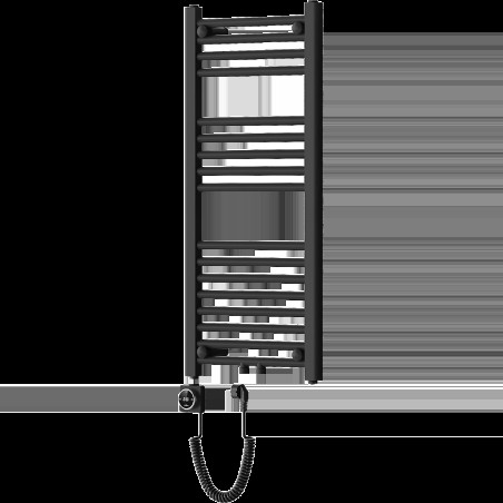 Mexen Mars elektrický radiátor 900 x 400 mm, 300 W, čierny - W110-0900-400-6300-70