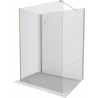 Mexen Kioto sprchová zástena Walk-in 140 x 110 cm, transparentná, zlatá - 800-140-212-50-00-110