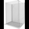 Mexen Kioto sprchová stena Walk-in 120 x 70 x 30 cm, transparentná, chróm - 800-120-070-221-01-00-030