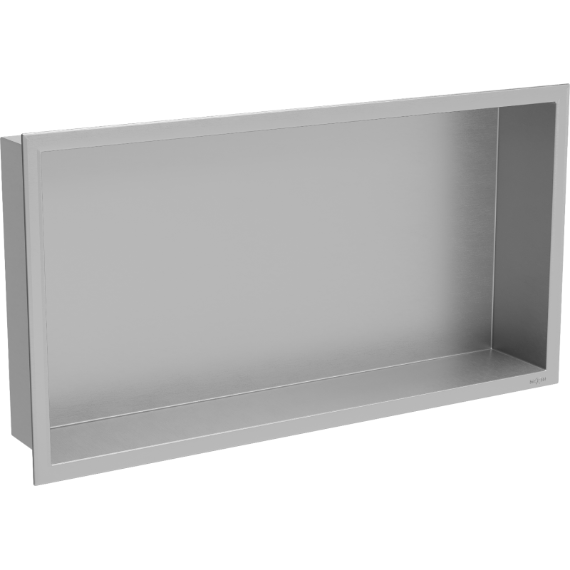 Mexen X-Wall-R zapustená polička s okrajom 60 x 30 cm, inox - 1910603010