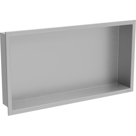 Mexen X-Wall-R zapustená polička s okrajom 60 x 30 cm, inox - 1910603010