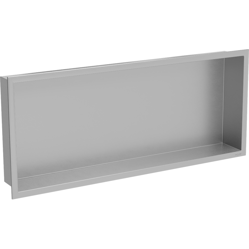 Mexen X-Wall-R zapustená polička s okrajom 75 x 30 cm, inox - 1910753010