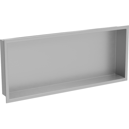 Mexen X-Wall-R zapustená polička s okrajom 75 x 30 cm, inox - 1910753010