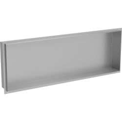 Mexen X-Wall-NR zapustená polica bez obruby 90 x 30 cm, inox - 1911903010