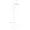 Mexen KX40 stenová sprchová súprava s dažďovými tryskami a termostatickou batériou, biela- 771504091-20