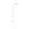 Mexen KT40 stenová sprchová súprava s dažďovými tryskami a termostatickou batériou, biela- 771504093-20