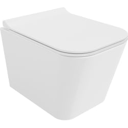 Mexen Teo WC misa Rimless s pomaly padajúcim sedátkom, duroplast, biela - 30850700